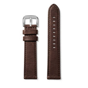 SHINOLA 24mm Brown Cattail Watch Strap